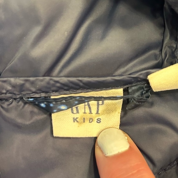GAP Kids Cosmic Blue Puffer Jacket - Picture 3 of 6